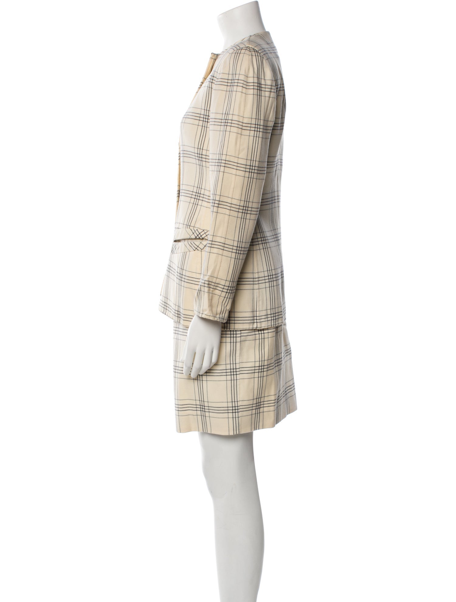 Bill Blass Vintage 1980's Skirt Suit