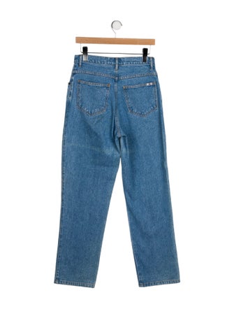 Bill Blass High-Rise Straight Leg Jeans