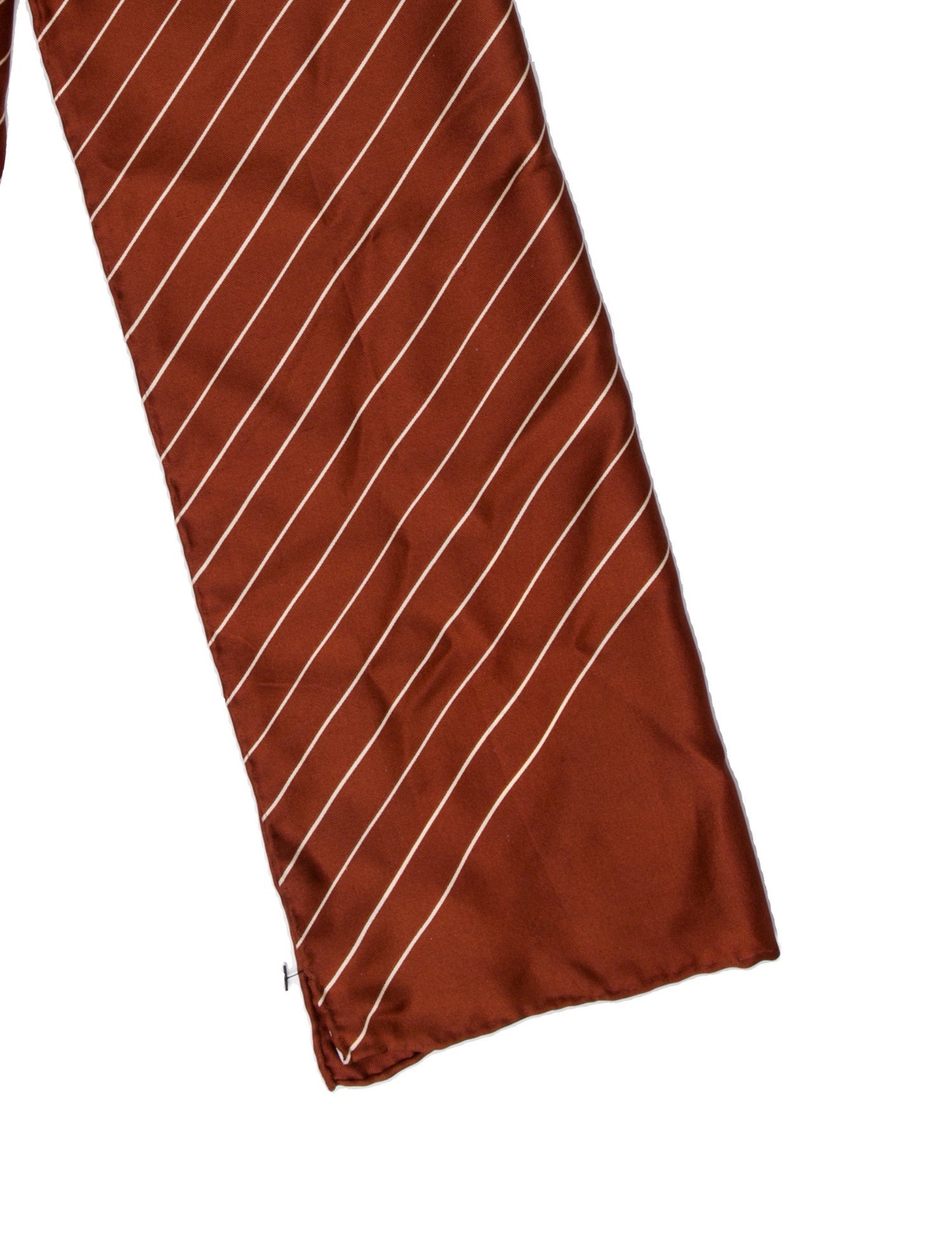 Bill Blass Silk Striped Bandeau