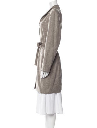 Bill Blass Wool Striped Coat