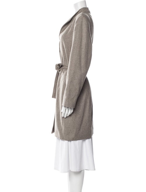 Bill Blass Wool Striped Coat