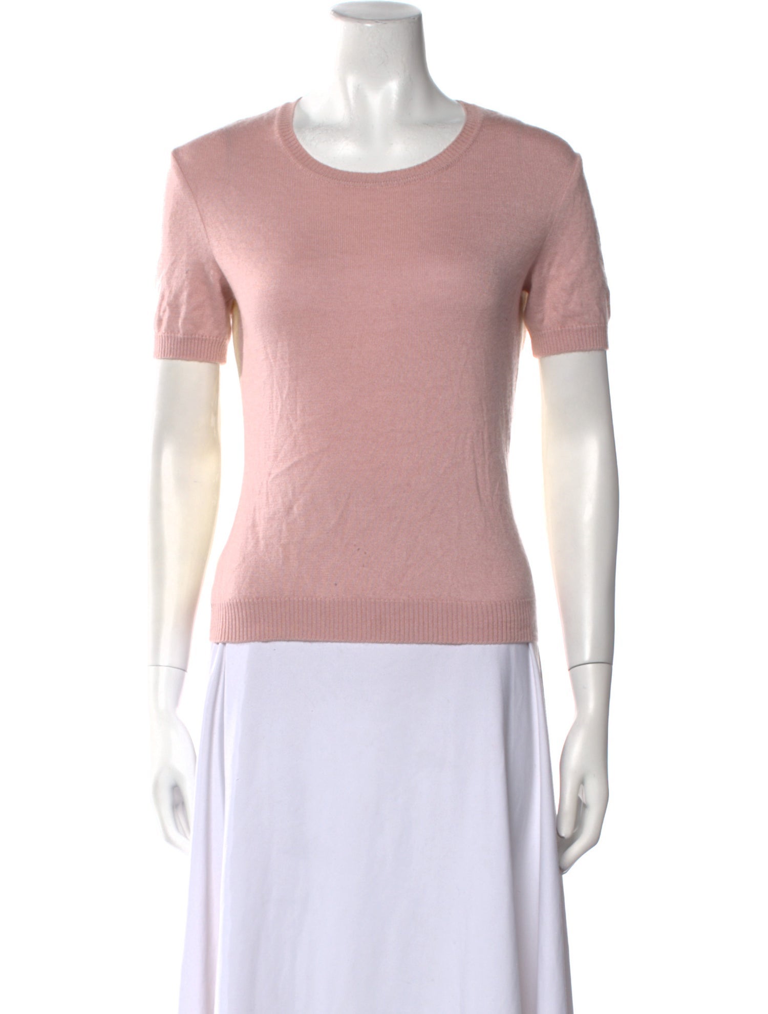 Bill Blass Wool Scoop Neck Sweater
