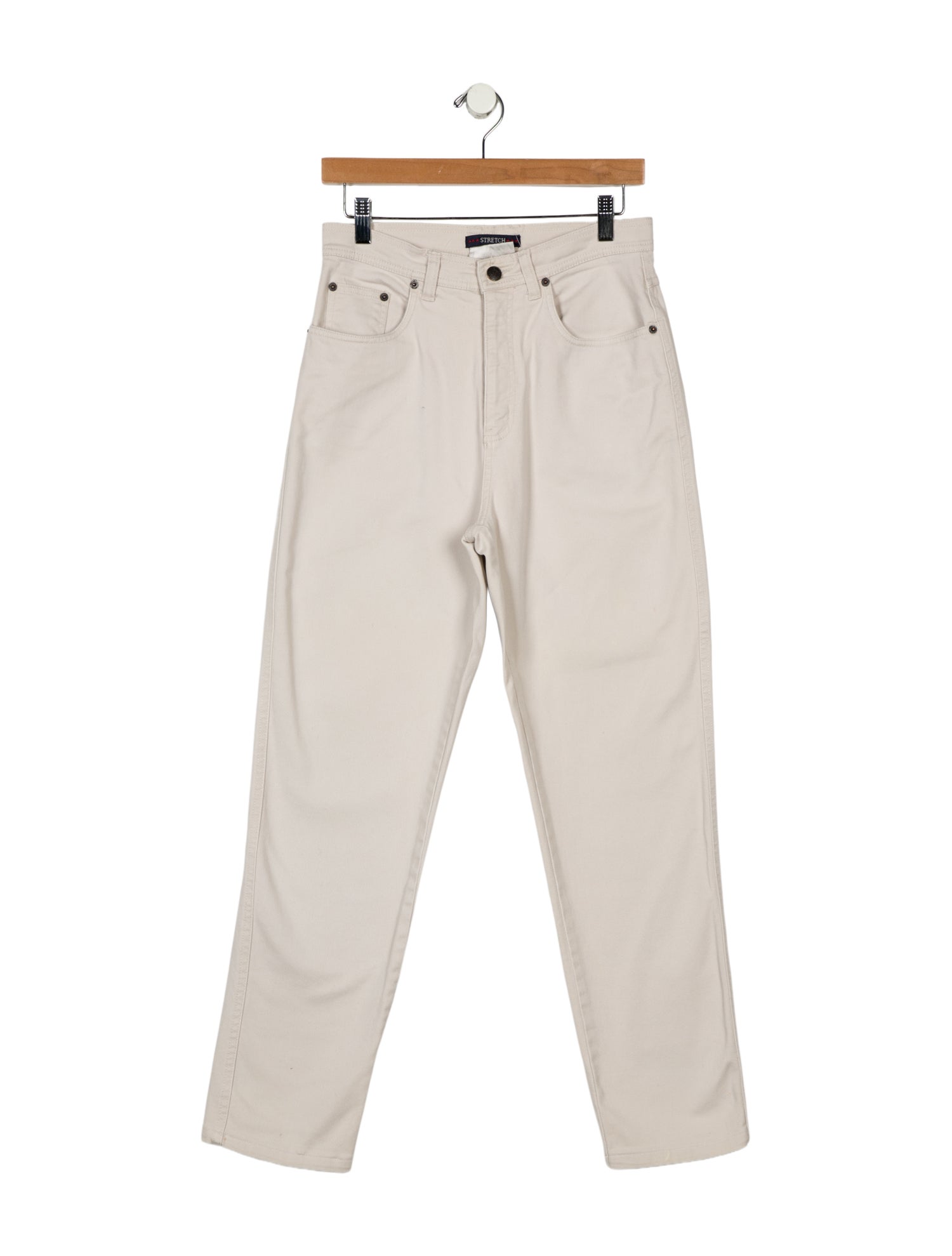 Bill Blass High-Rise Straight Leg Jeans
