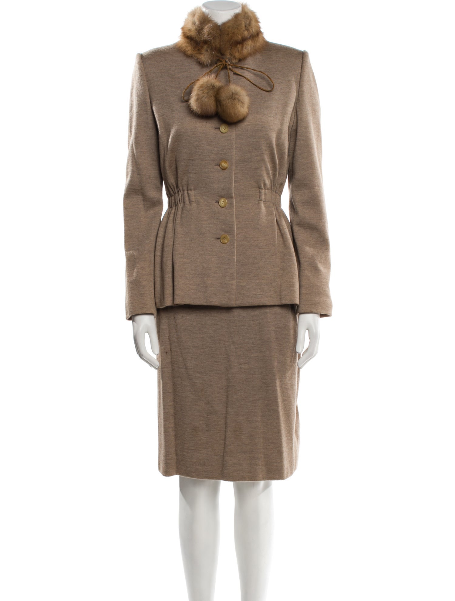 Bill Blass Vintage Late 1990's - Early 2000's Skirt Suit