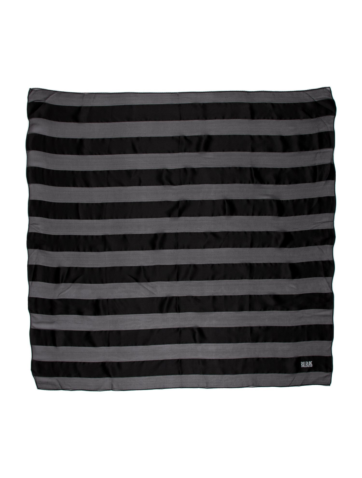 Bill Blass Silk Striped Scarf