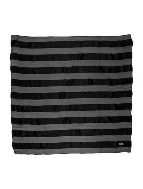 Bill Blass Silk Striped Scarf
