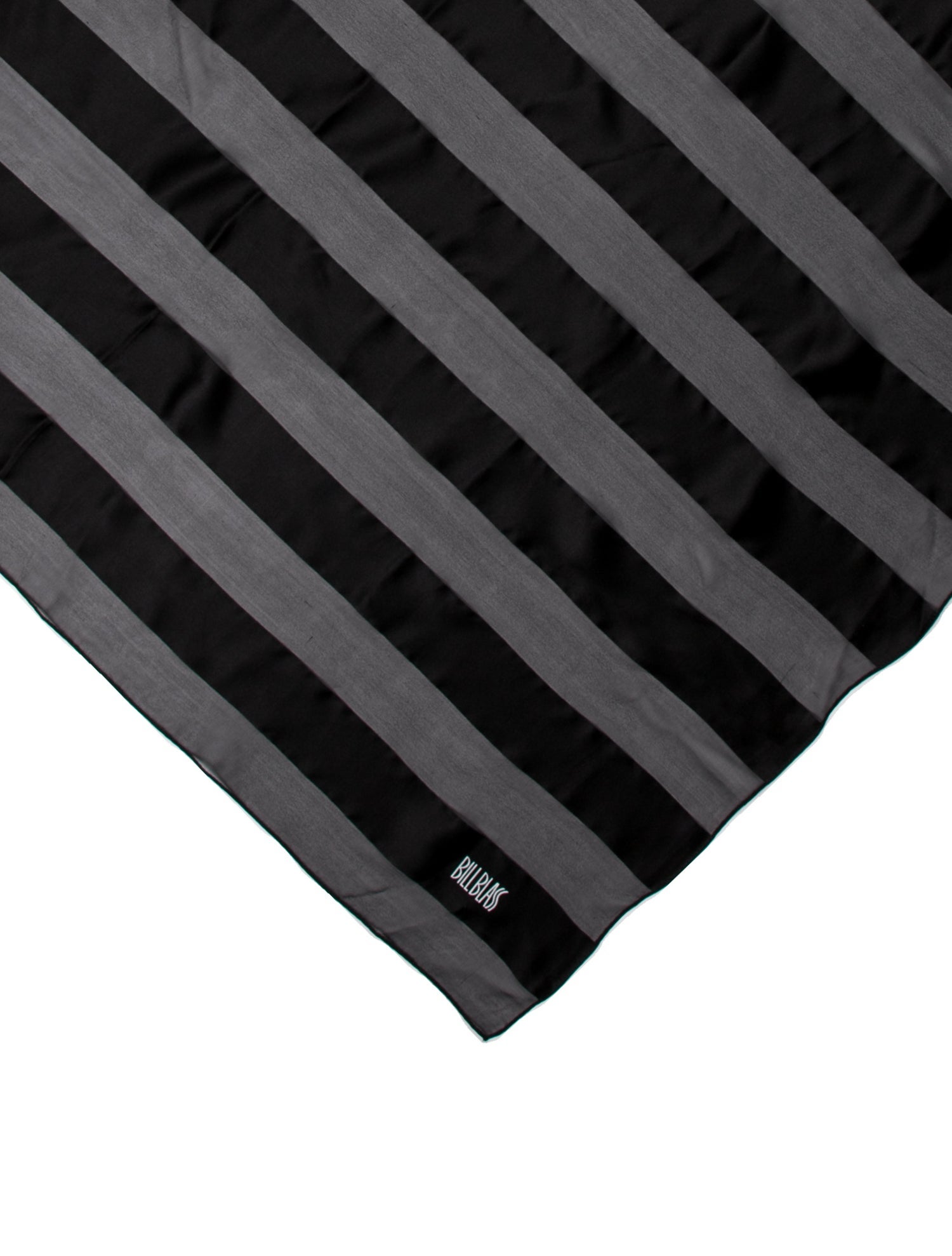 Bill Blass Silk Striped Scarf
