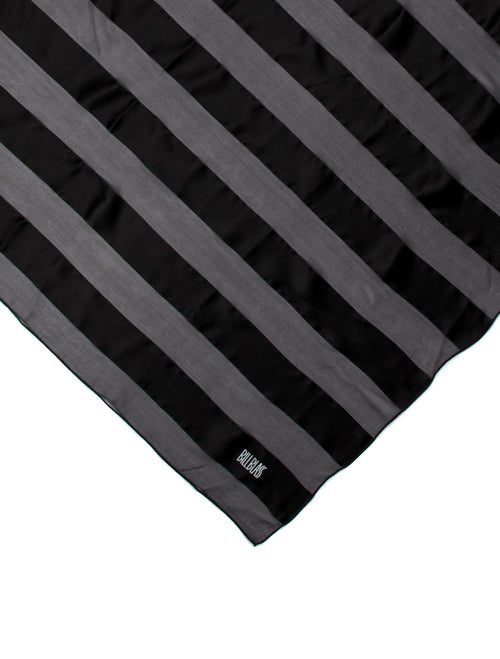 Bill Blass Silk Striped Scarf