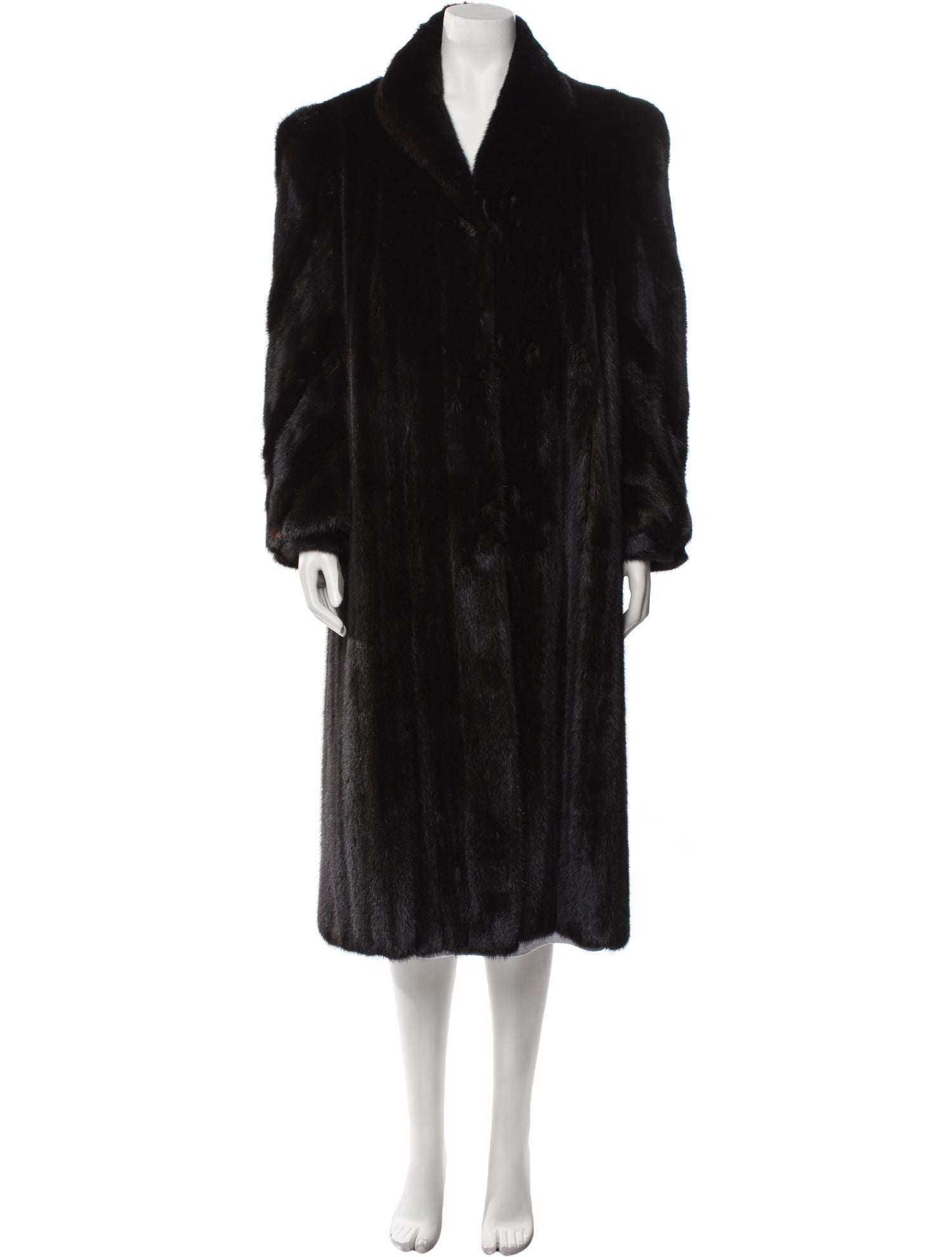 Bill Blass Vintage Late 1980's - Early 1990's Fur Coat