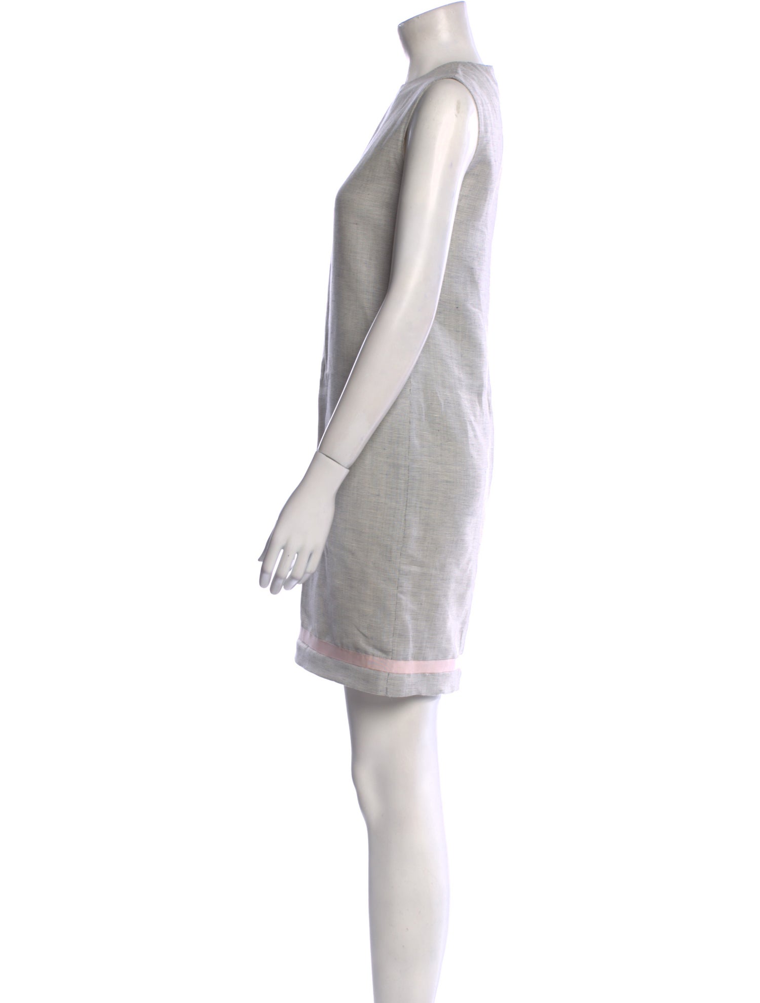 Bill Blass Crew Neck Mini Dress