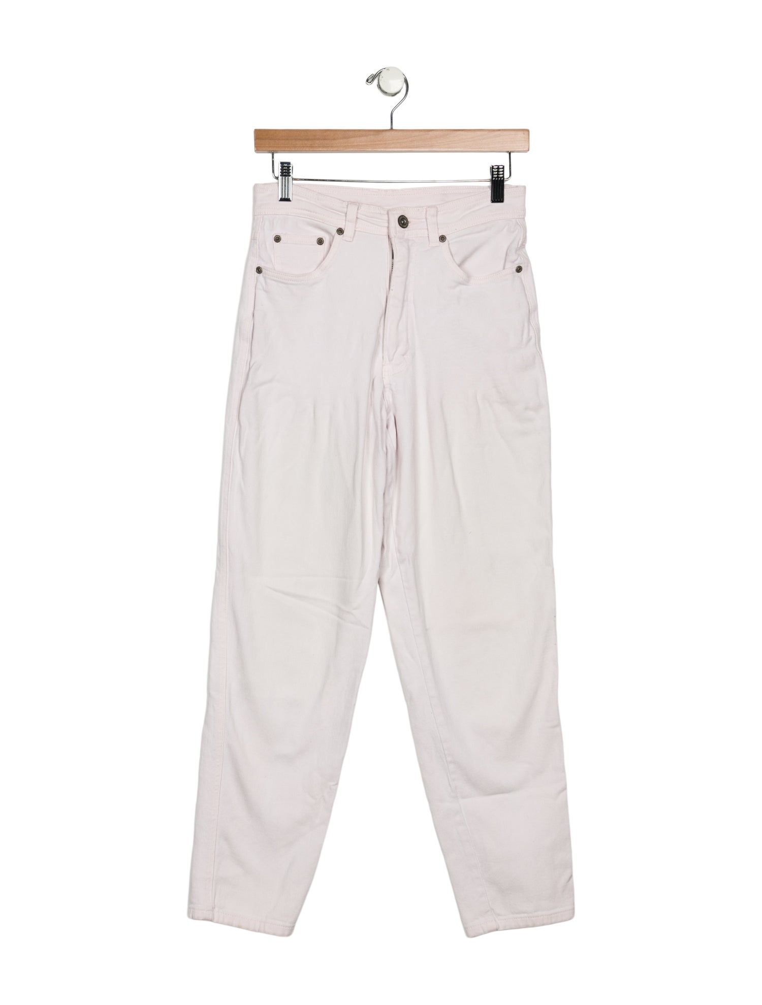 Bill Blass Mid-Rise Straight Leg Jeans