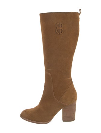 Bill Blass Suede Riding Boots
