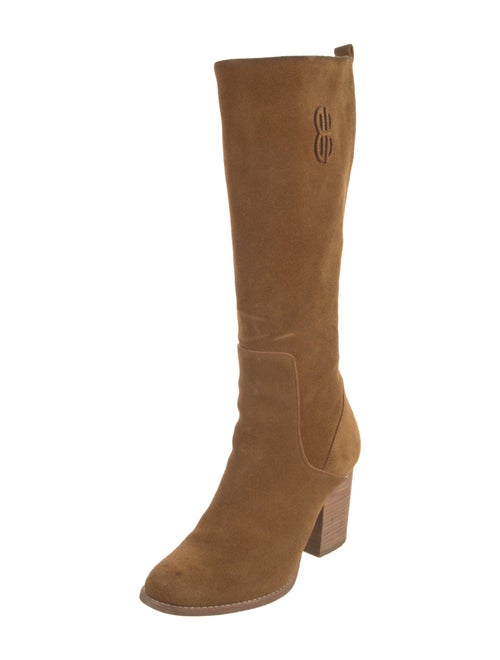 Bill Blass Suede Riding Boots
