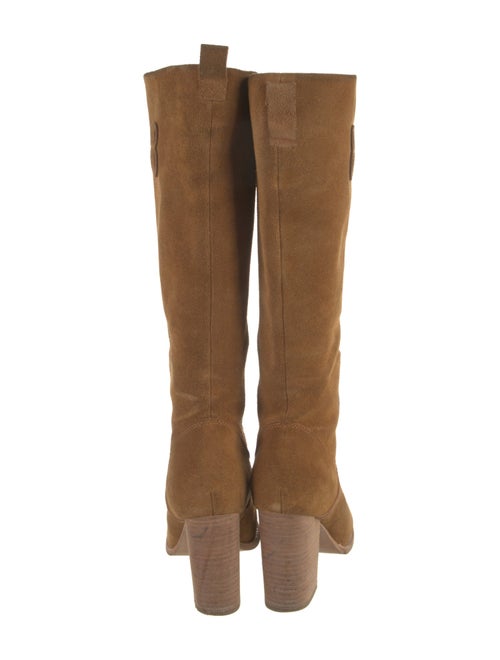 Bill Blass Suede Riding Boots