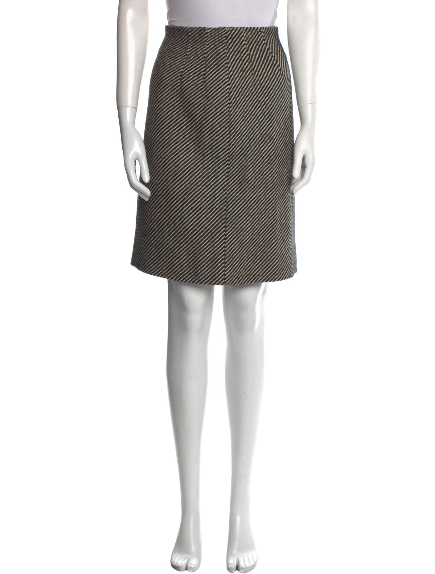 Bill Blass Wool Knee-Length Skirt