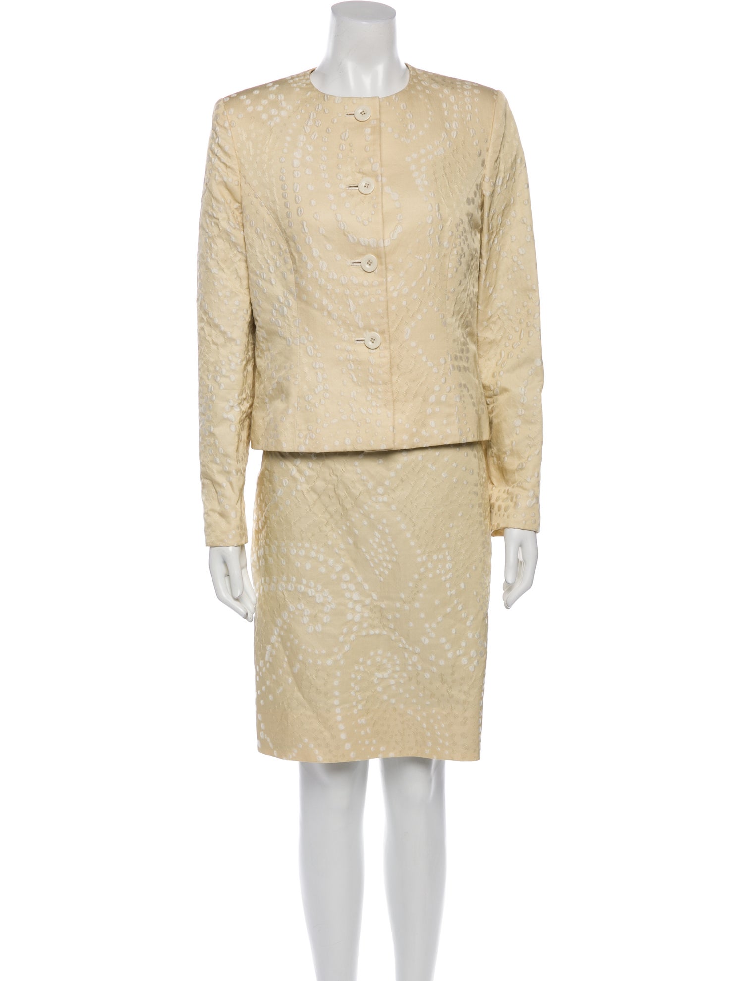 Bill Blass Vintage 1990's Skirt Suit