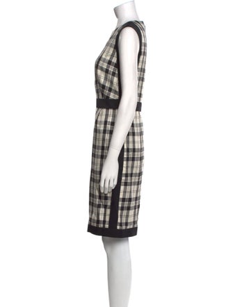Bill Blass Wool Knee-Length Dress