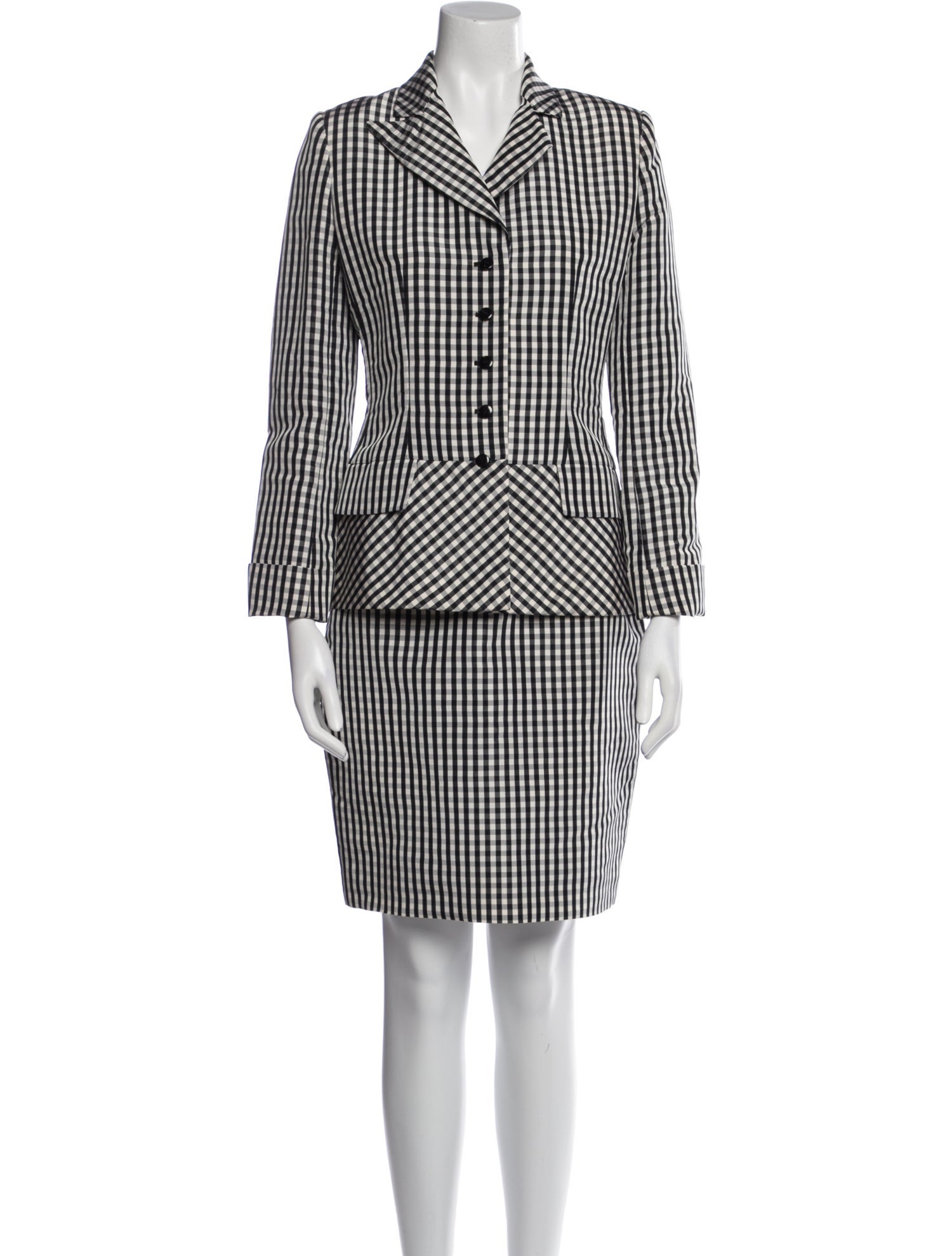 Bill Blass Vintage Late 1980's - Early 1990's Skirt Suit