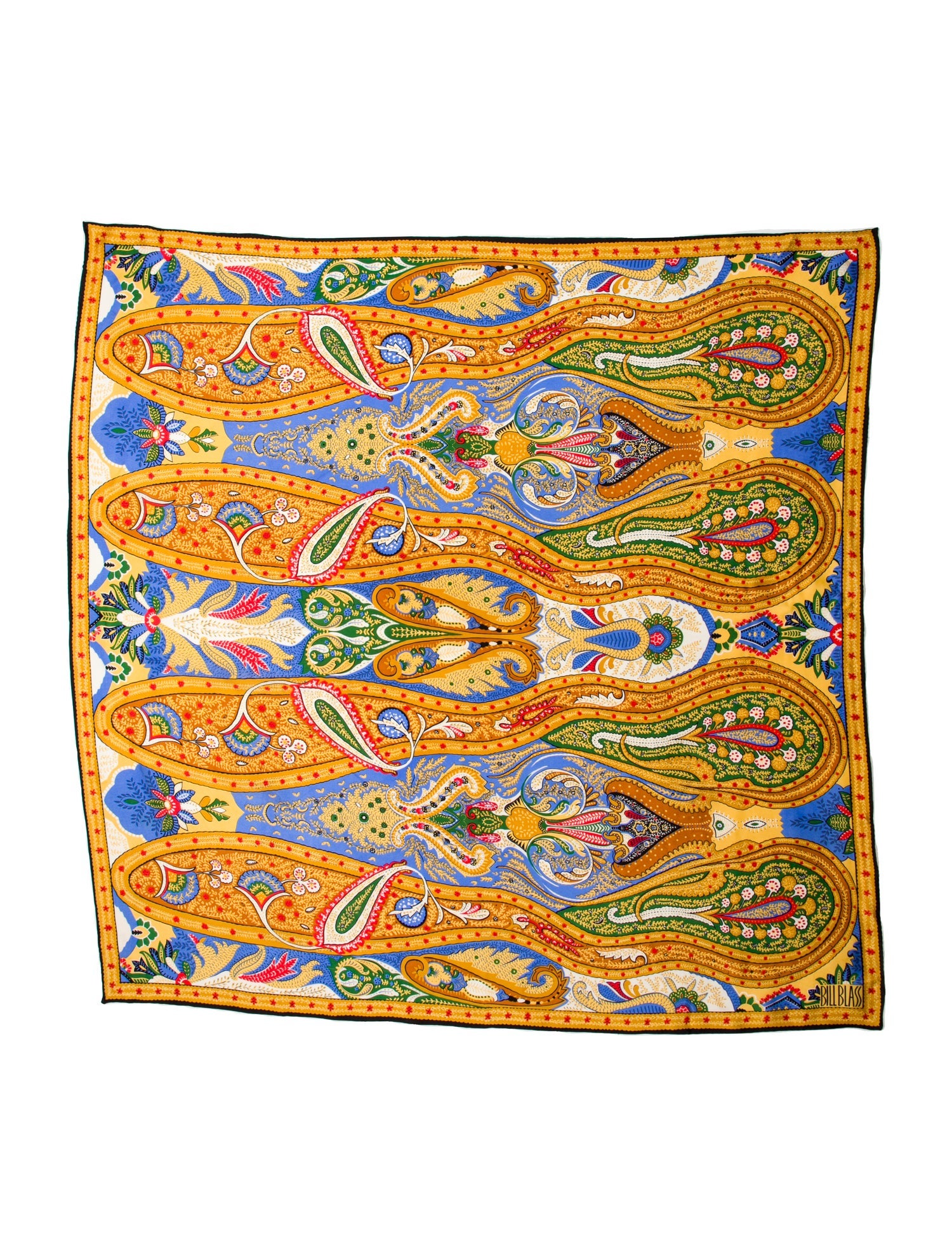 Bill Blass Silk Printed Scarf