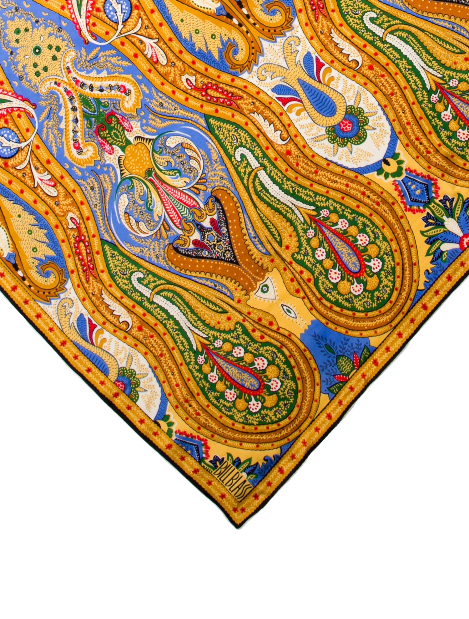 Bill Blass Silk Printed Scarf