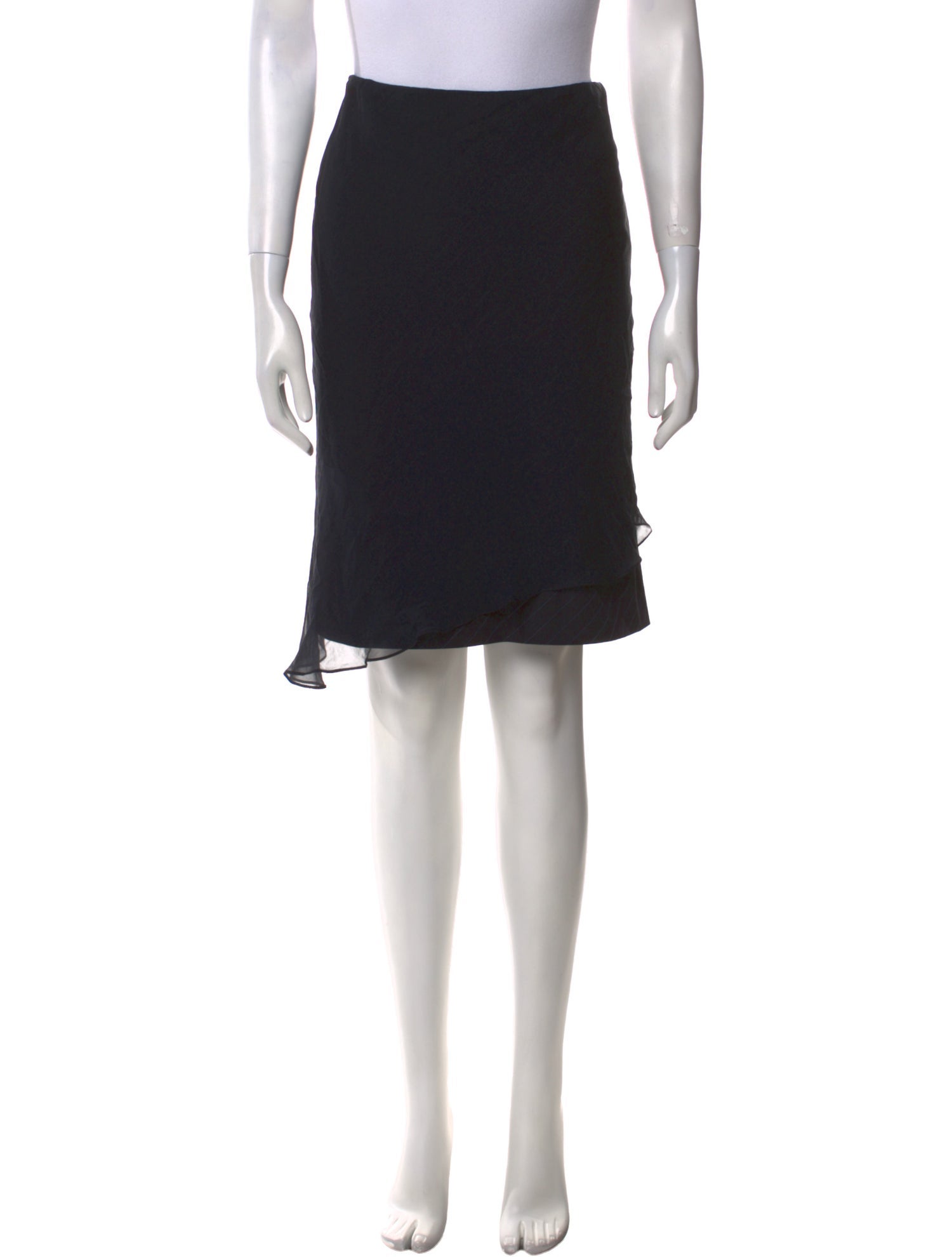 Bill Blass Wool Knee-Length Skirt