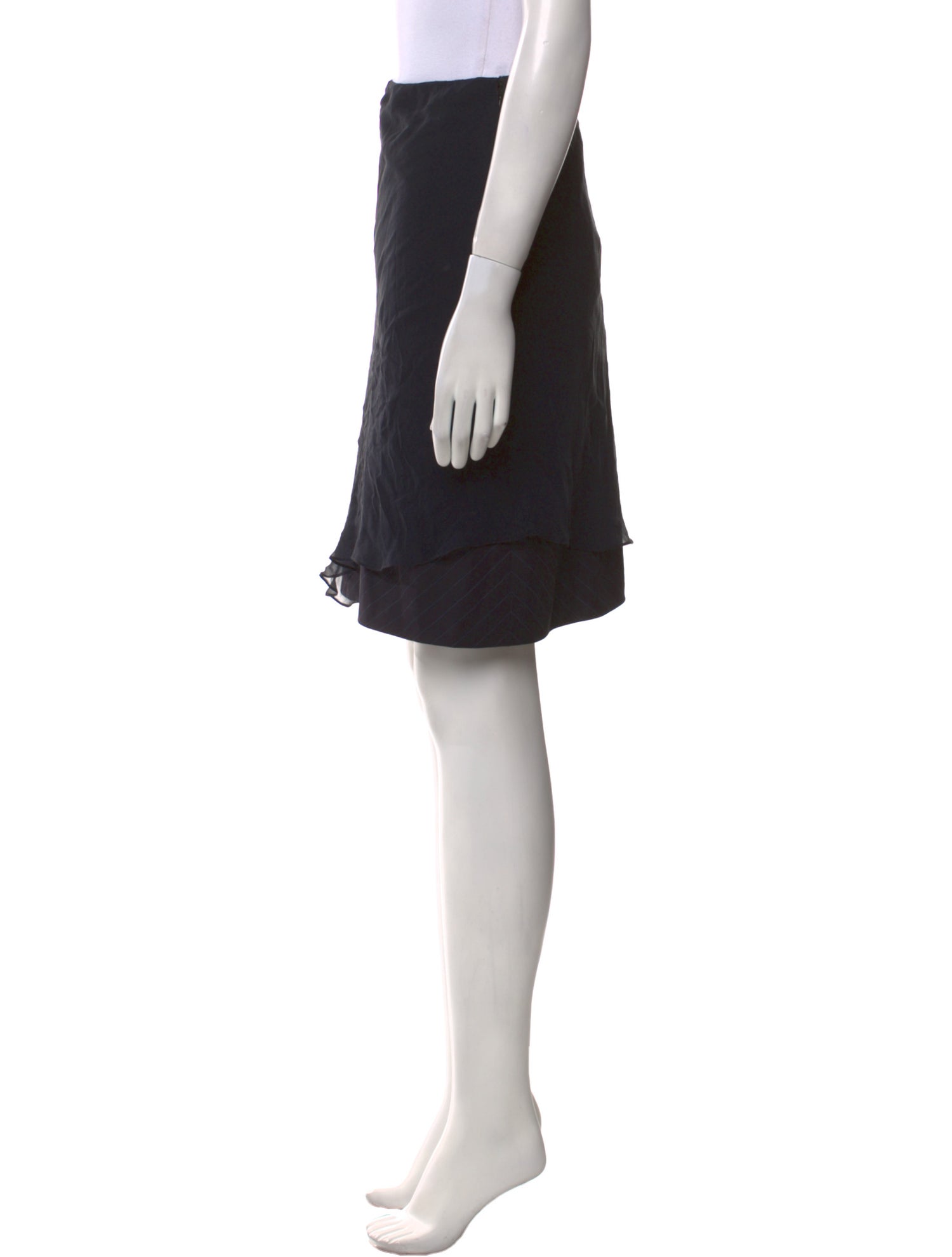 Bill Blass Wool Knee-Length Skirt