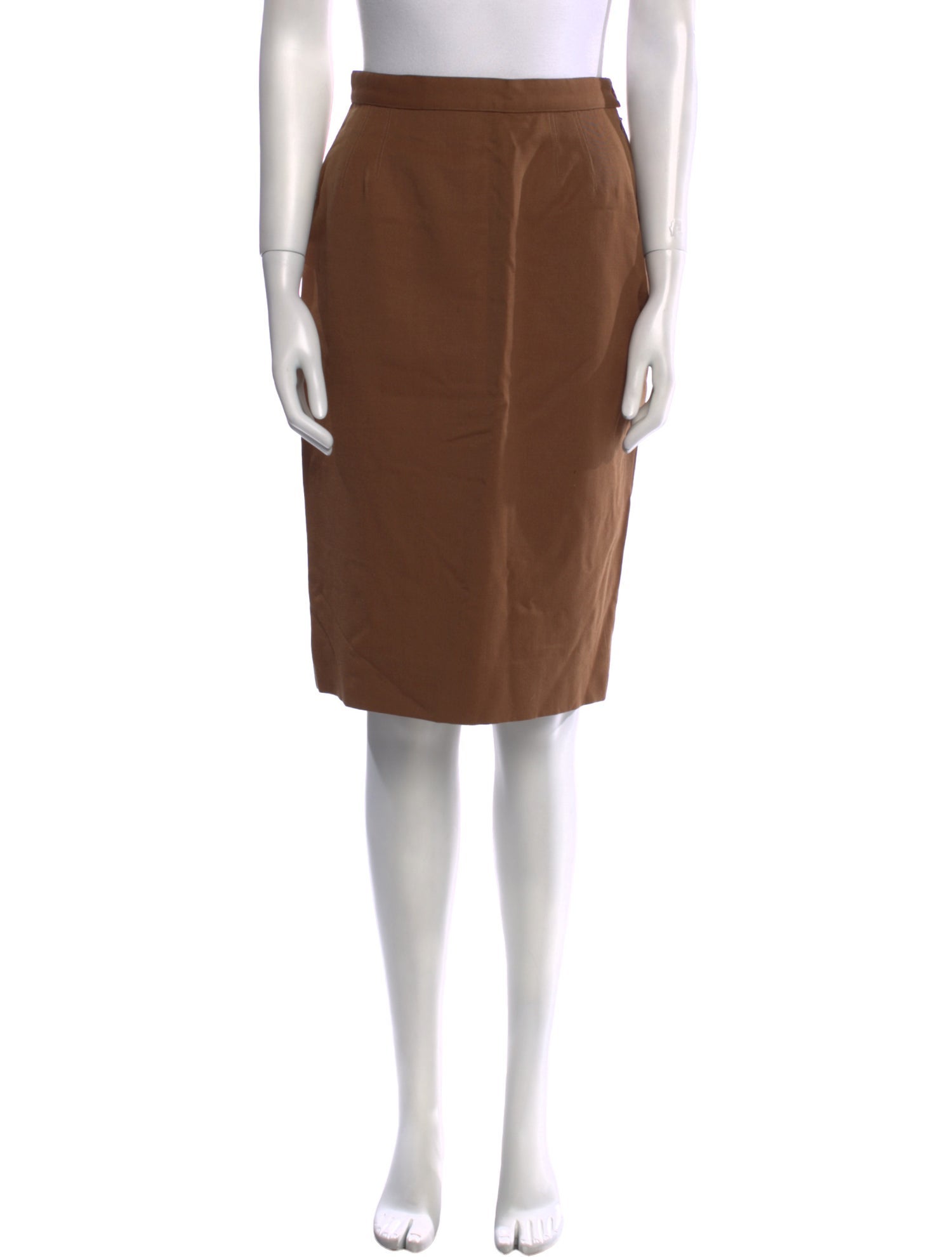 Bill Blass Wool Knee-Length Skirt