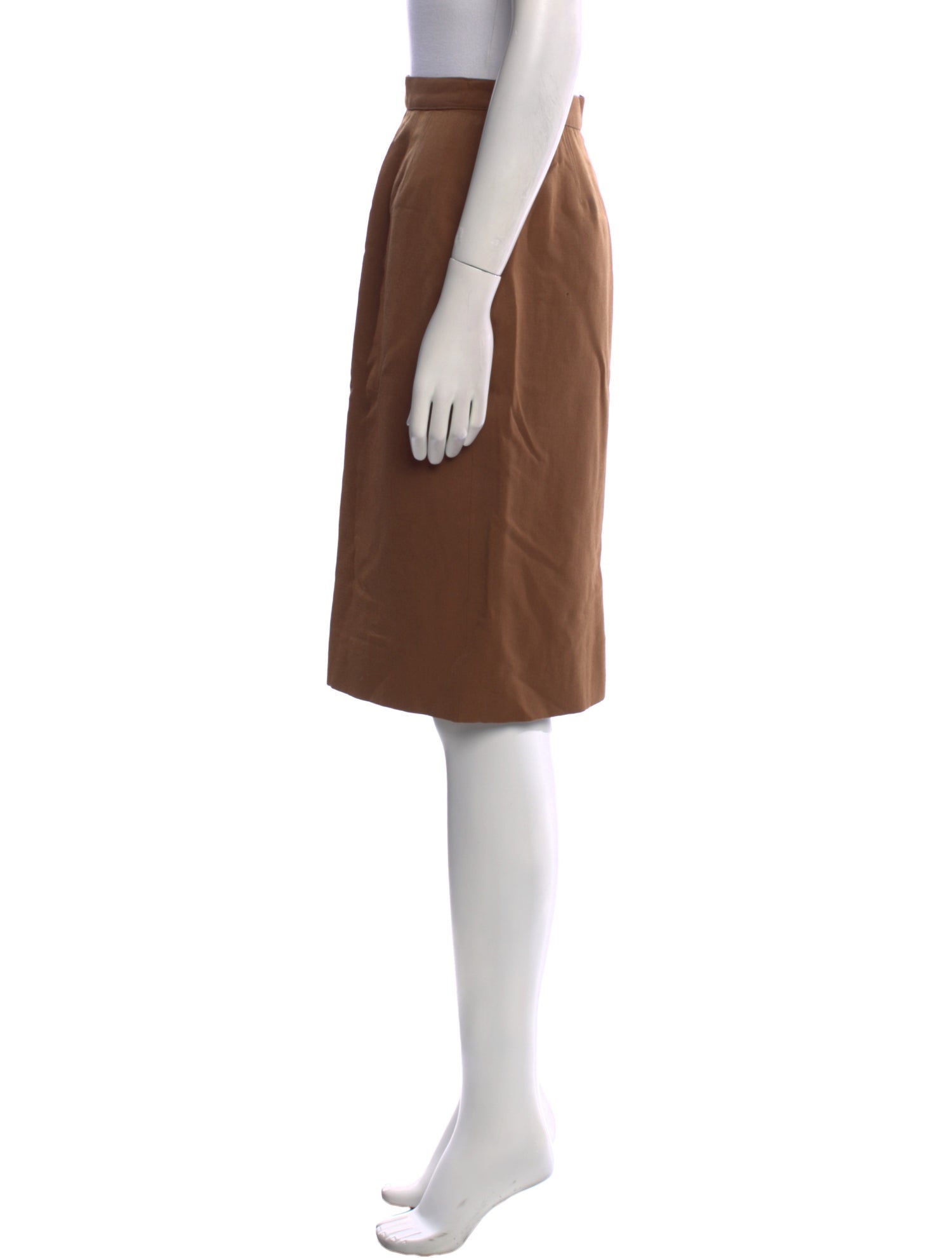 Bill Blass Wool Knee-Length Skirt
