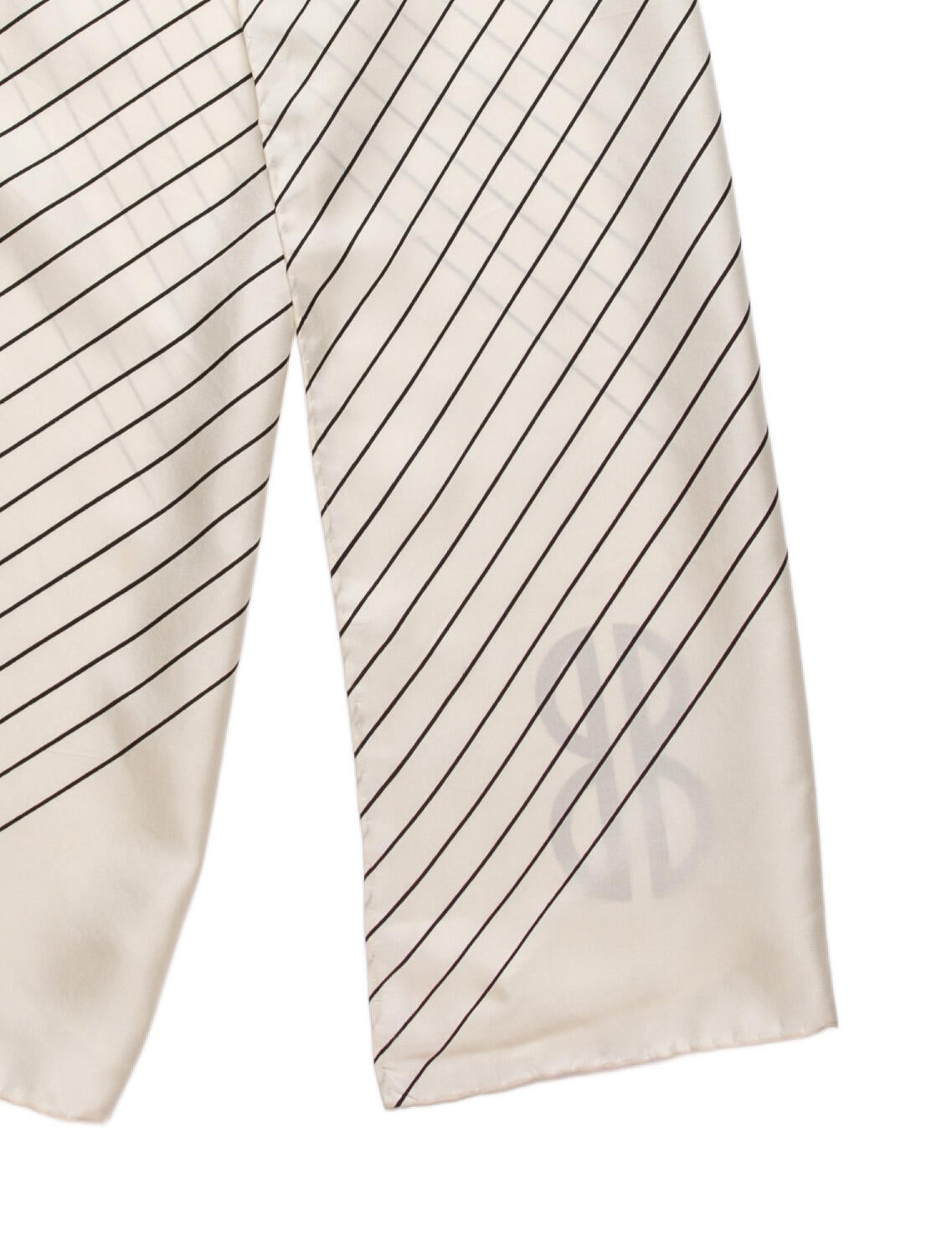 Bill Blass Silk Striped Scarf