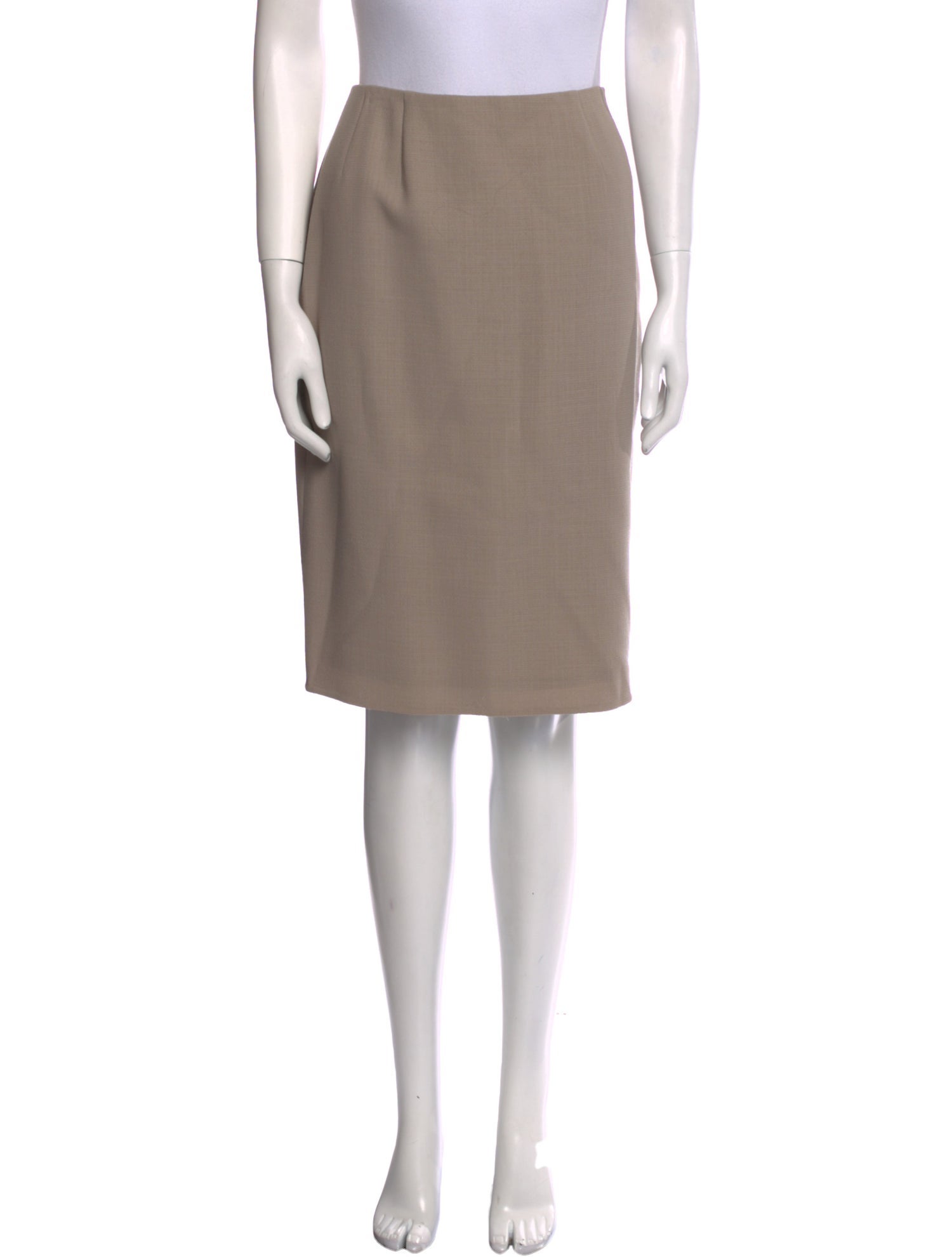 Bill Blass Wool Knee-Length Skirt