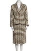 Bill Blass Tweed Pattern Skirt Suit