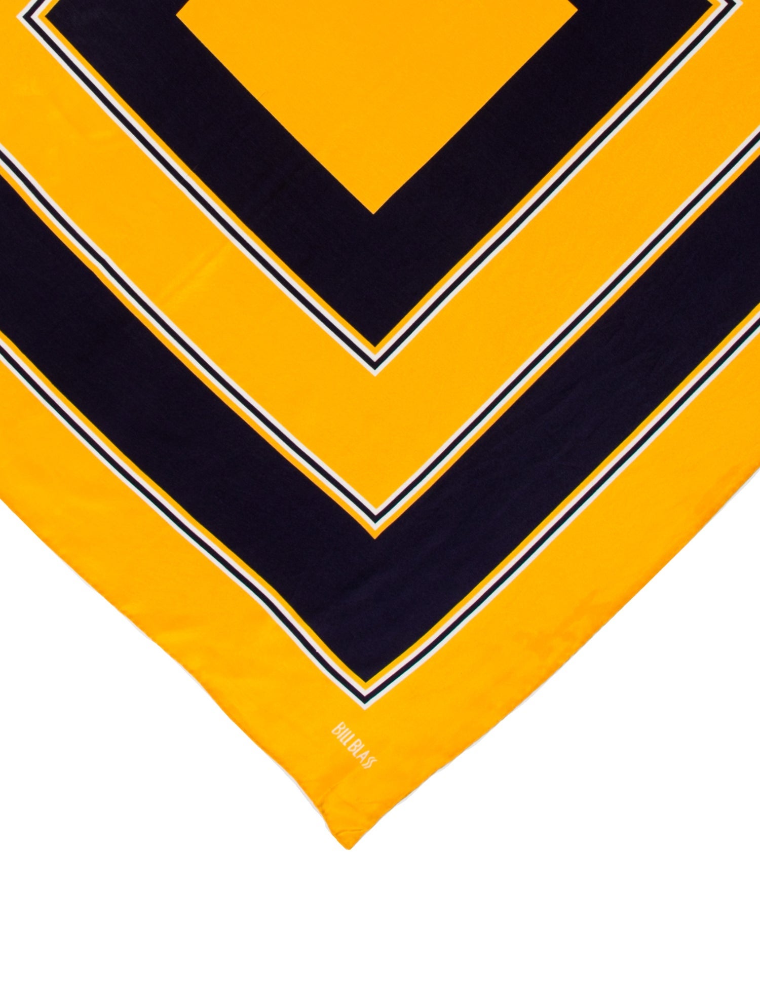 Bill Blass Les Perroquets Silk Scarf