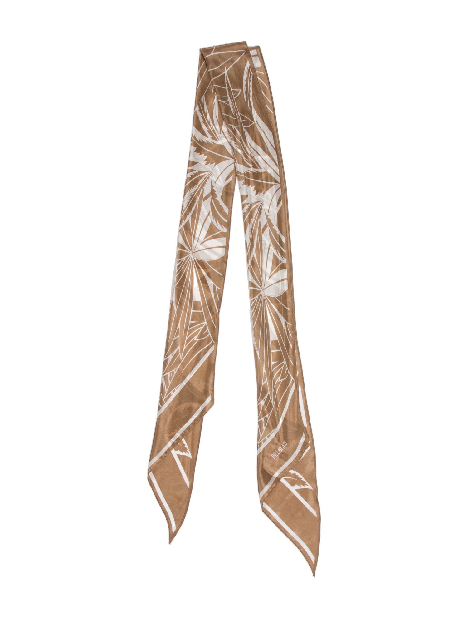 Bill Blass Silk Printed Scarf