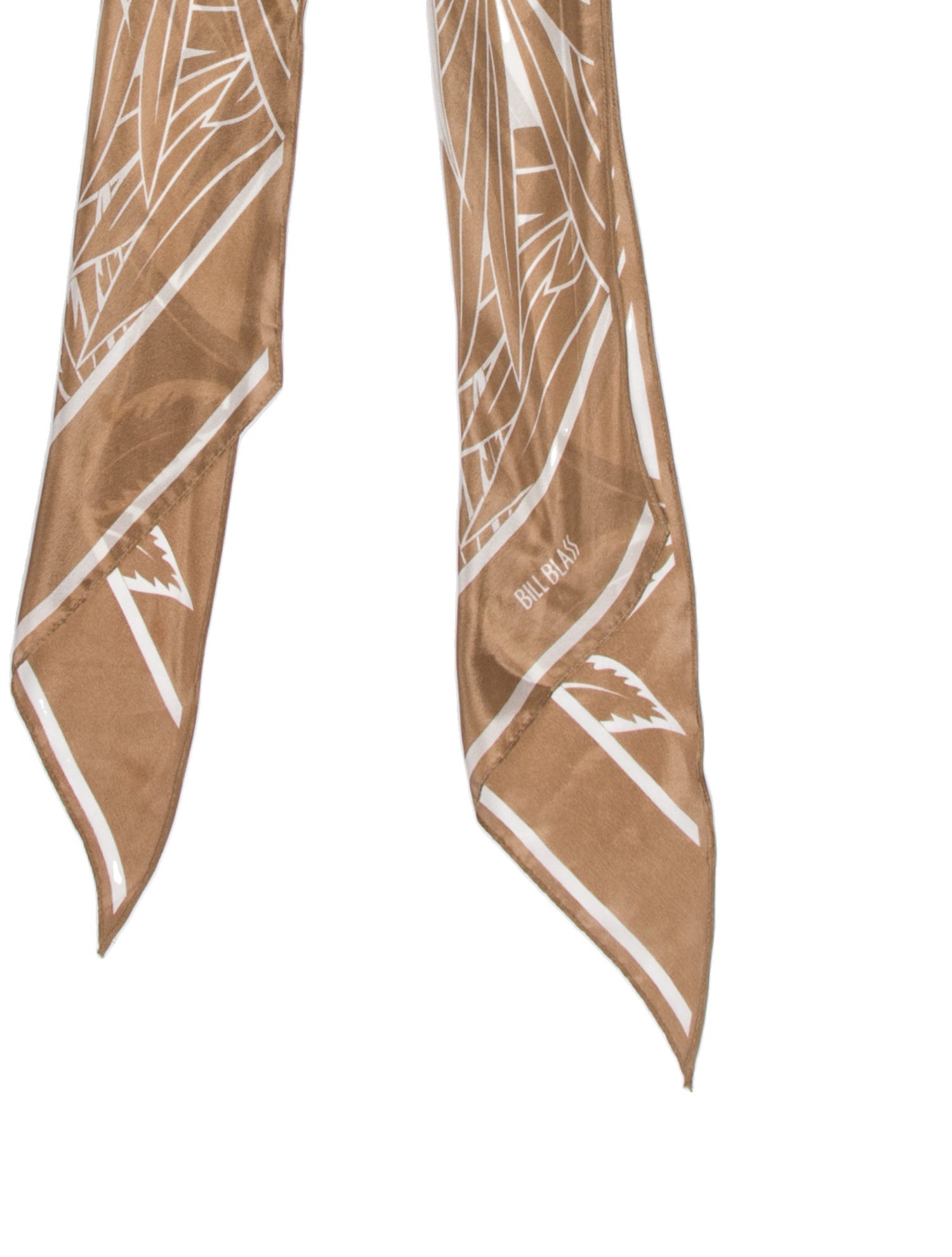 Bill Blass Silk Printed Scarf