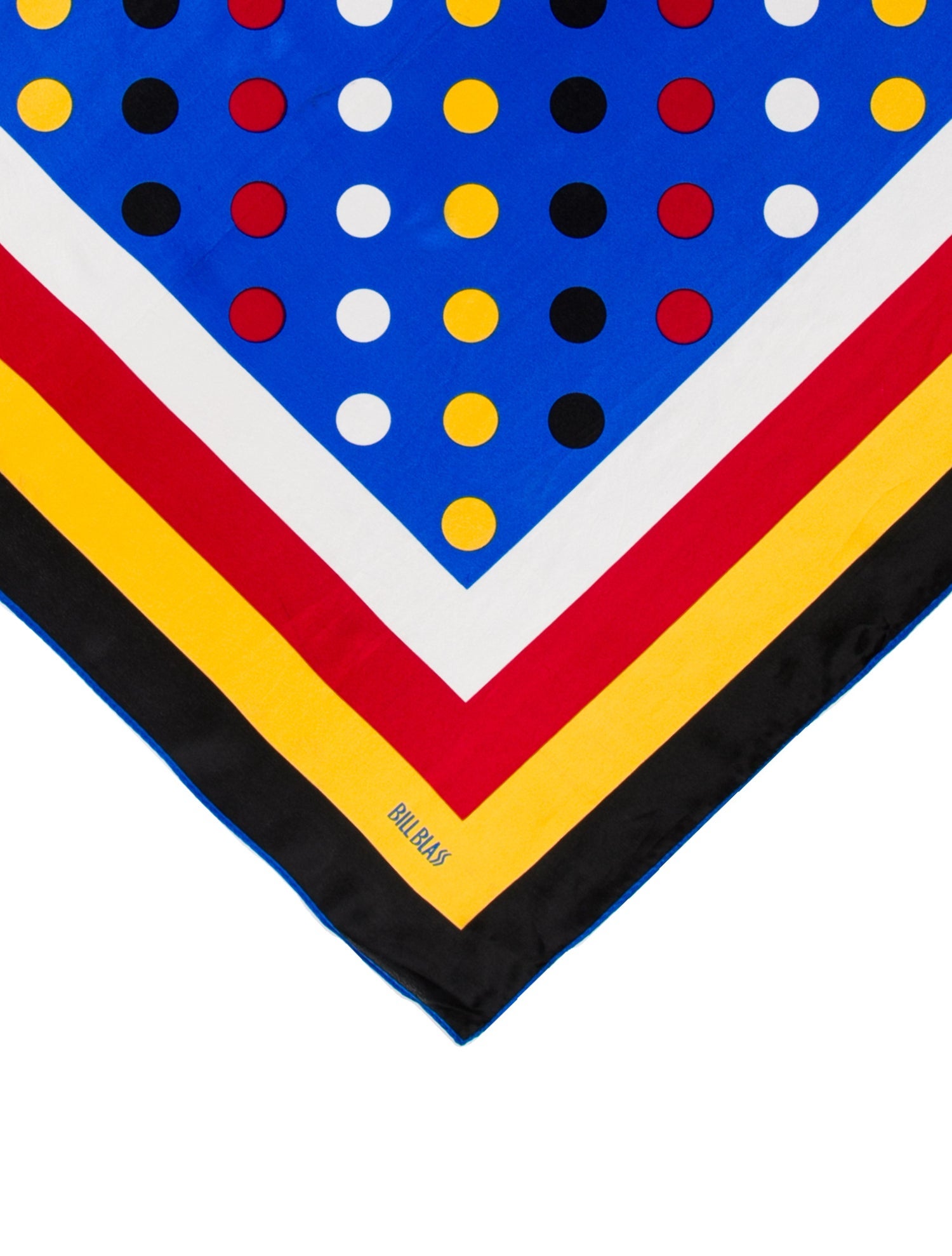 Bill Blass Silk Printed Scarf