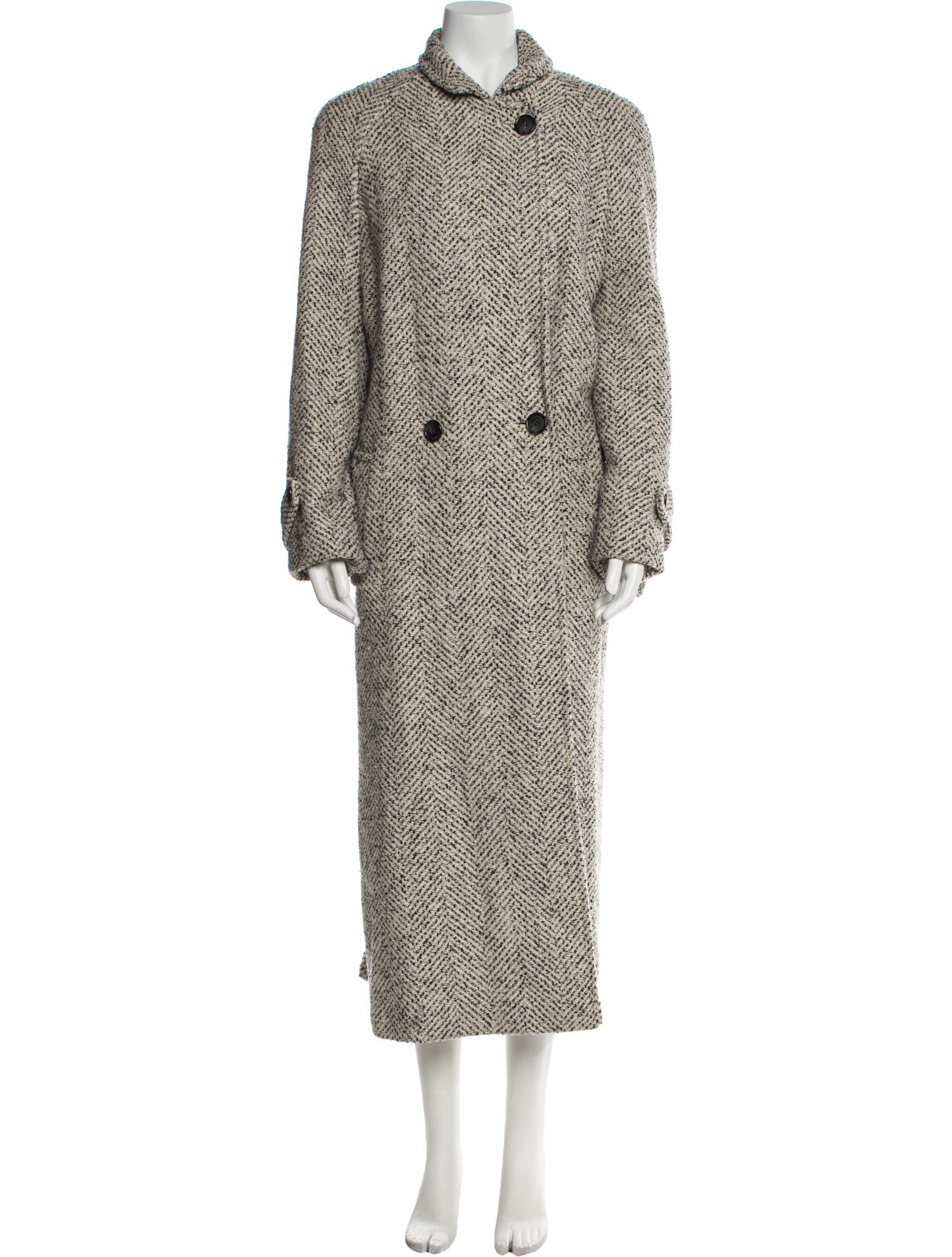 Bill Blass Vintage Late 1980's - Early 1990's Trench Coat