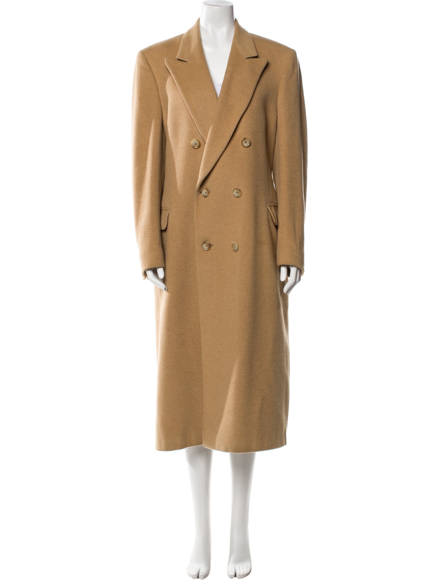 Bill Blass Camel Hair Trench Coat