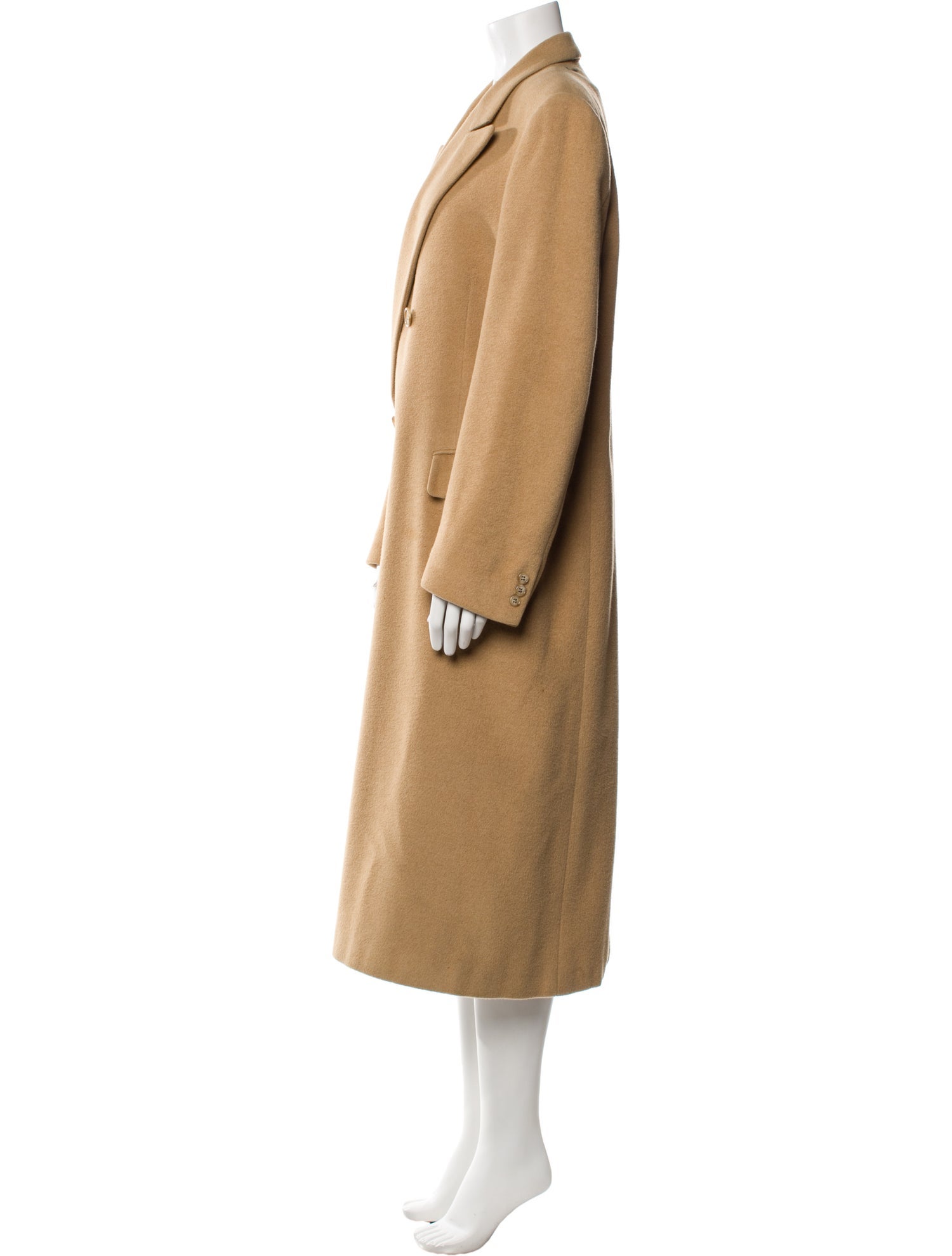 Bill Blass Camel Hair Trench Coat