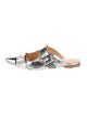 Bill Blass Leather Mules