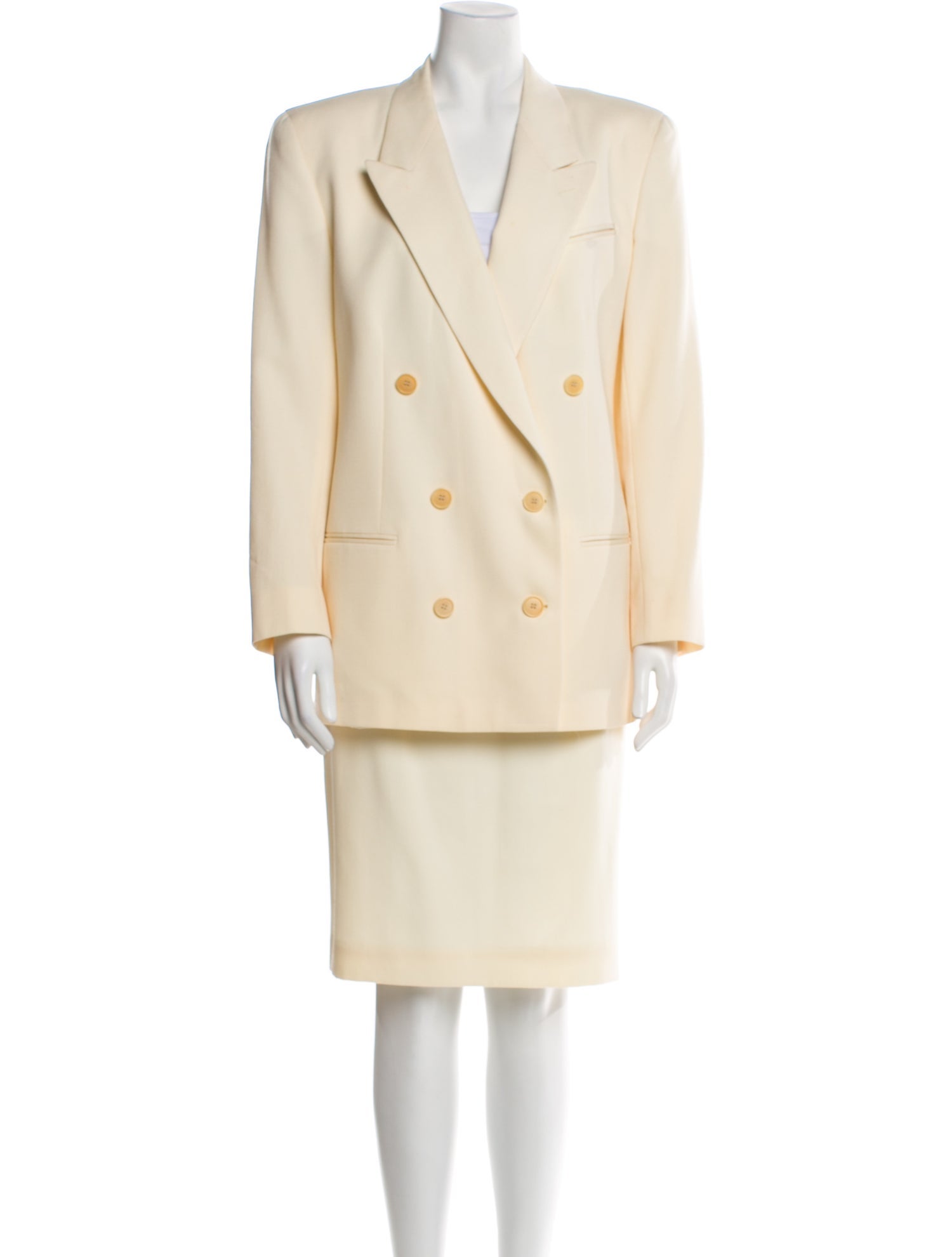 Bill Blass Wool Skirt Suit