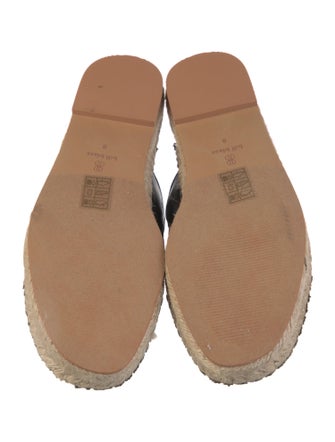 Bill Blass Leather Sequin Embellishments Mules