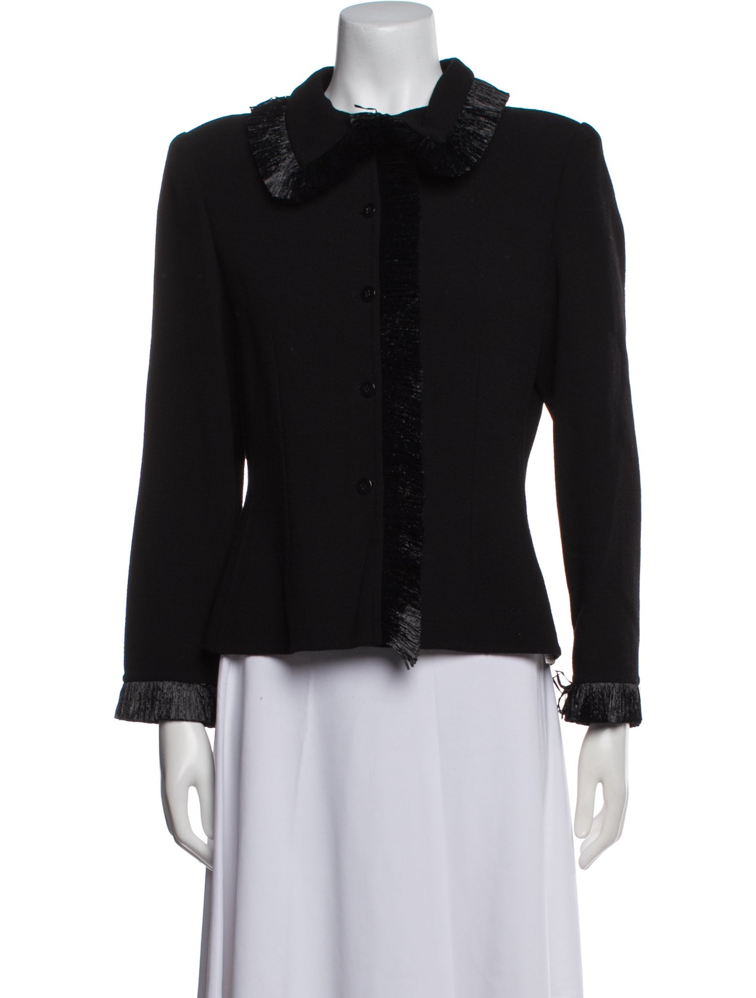 Bill Blass Fleece Evening Jacket