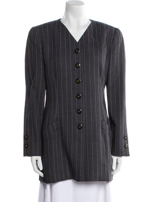 Bill Blass Striped Evening Jacket