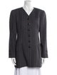Bill Blass Striped Evening Jacket