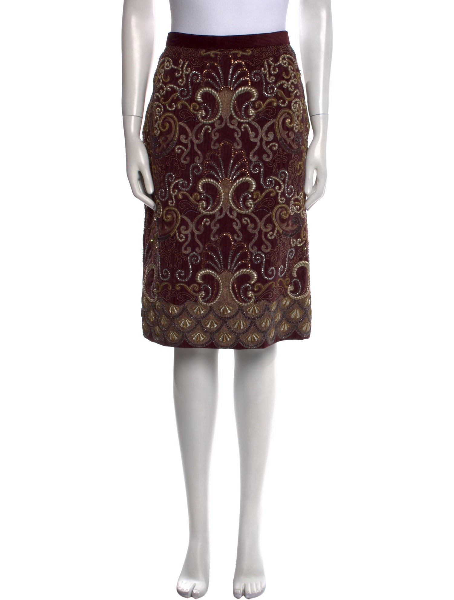 Bill Blass Vintage Knee-Length Skirt