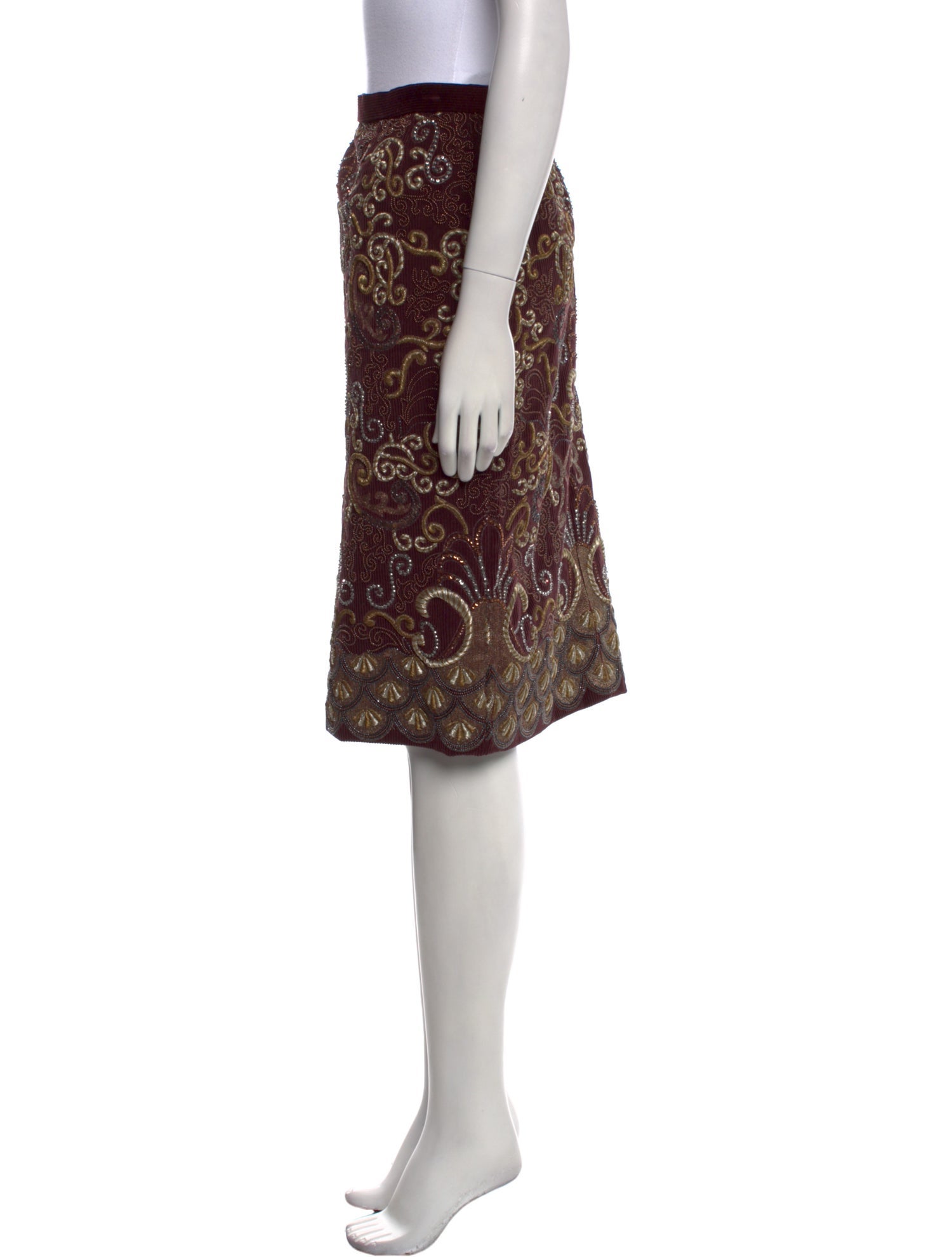 Bill Blass Vintage Knee-Length Skirt