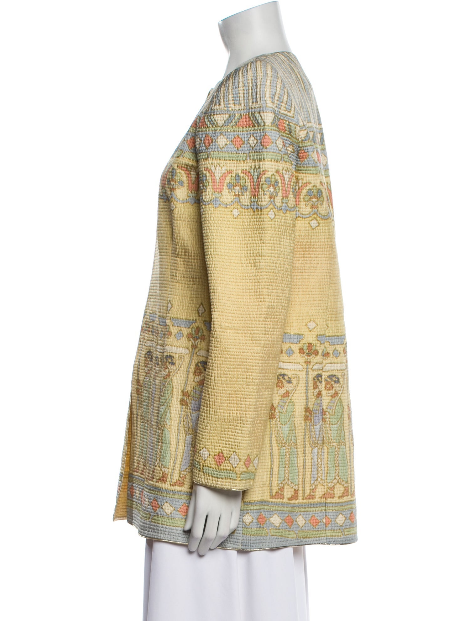 Mary McFadden Vintage Late 1980's - Early 1990's Evening Jacket