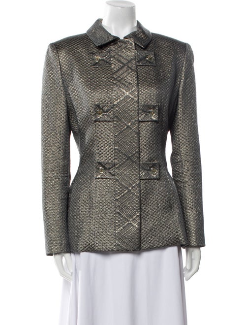 Bill Blass Tweed Pattern Evening Jacket