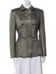 Bill Blass Tweed Pattern Evening Jacket