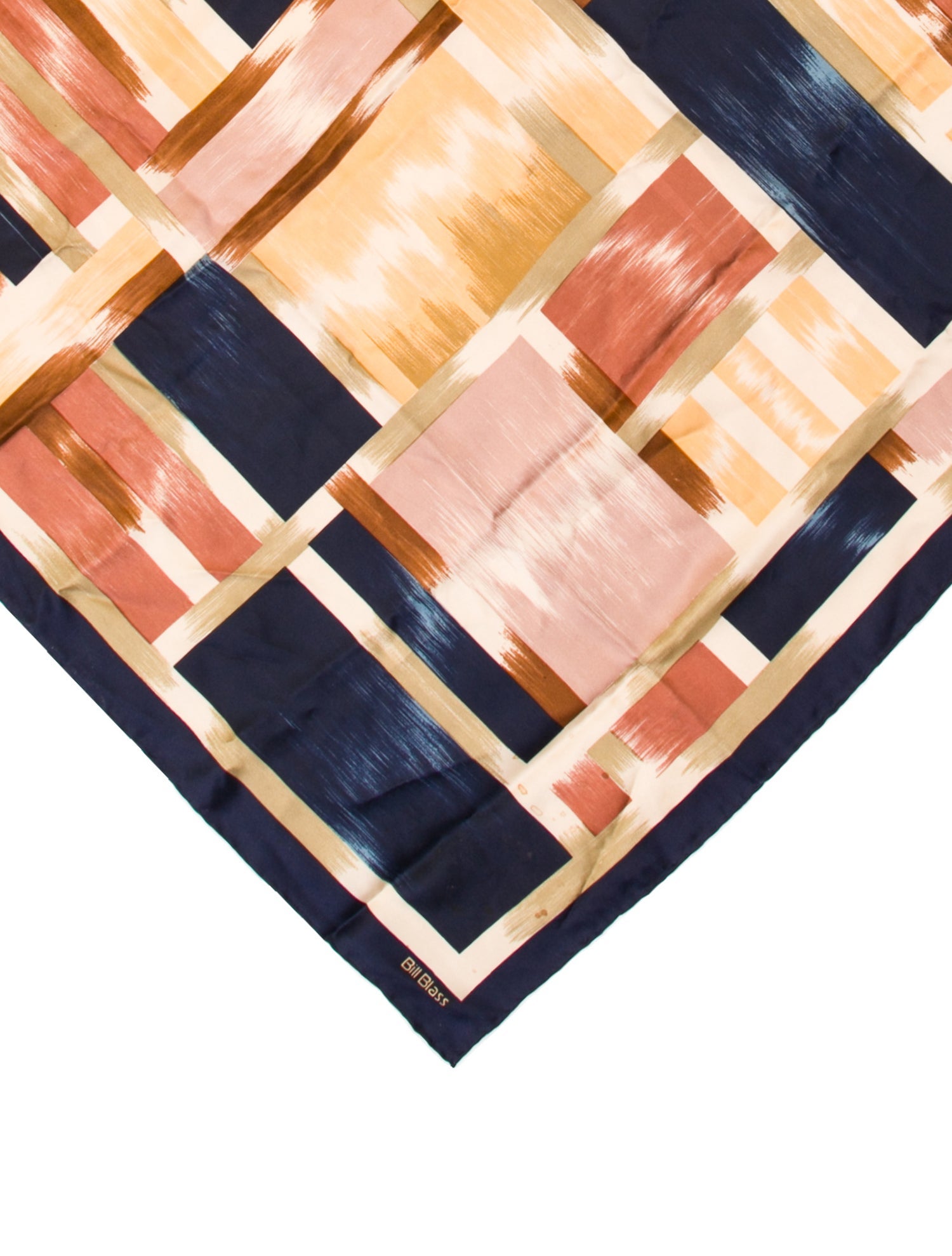 Bill Blass Silk Printed Scarf